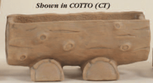 Tree Trunk Planter Cast Stone Outdoor Garden Planter Planter Tuscan 
