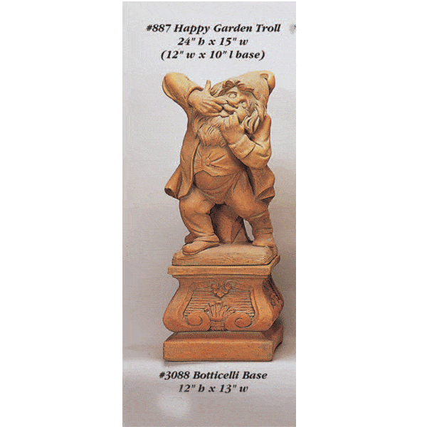 Happy Garden Troll Asian Collection Statues Tuscan 