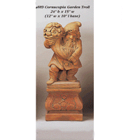 Thumbnail for Cornucopia Garden Troll Asian Collection Statues Tuscan 