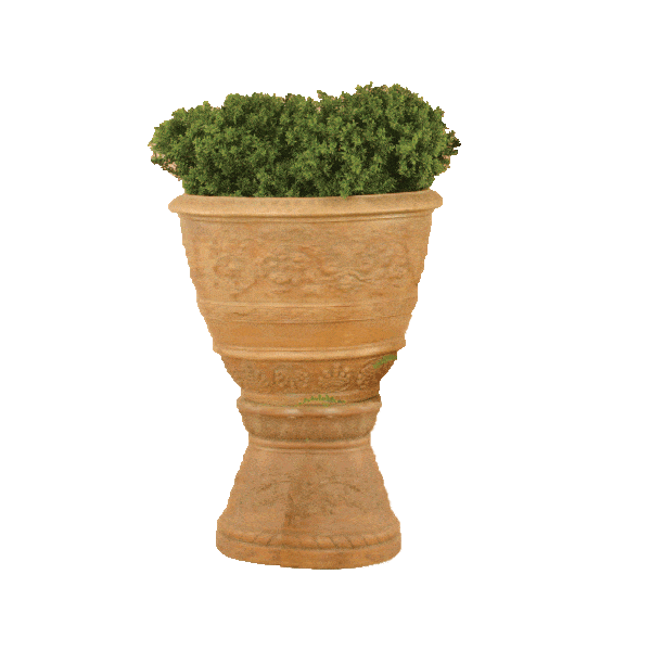 Campo de' Fiori Planter Cast Stone Outdoor Garden Planter Planter Tuscan 