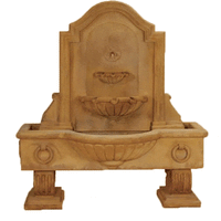 Thumbnail for Anduze Wall Fountain Short Cast Stone Outdoor Fountain fountain Tuscan 