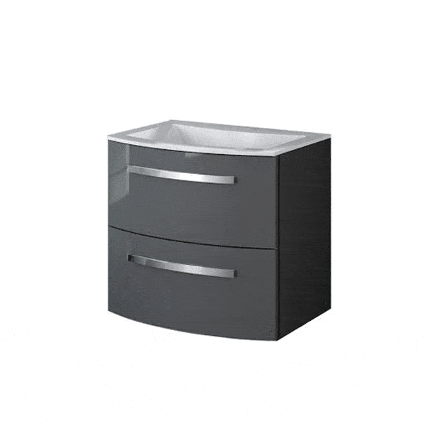 Latoscana Palito 22" Modern Slate Glossy Bathroom Vanity Vanity Latoscana 