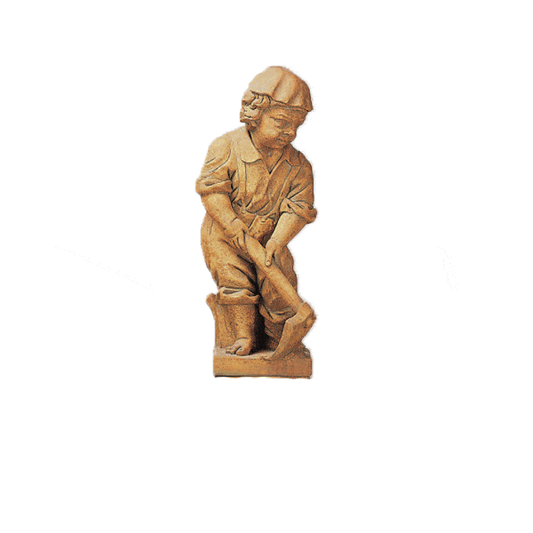 Country Hoe Gardener Asian Collection Statues Tuscan 