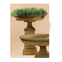 Thumbnail for Hampton Planter Tall Cast Stone Outdoor Garden Planter Tuscan 