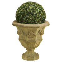 Thumbnail for Octo Garland Urn Cast Stone Outdoor Garden Planter Planter Tuscan 