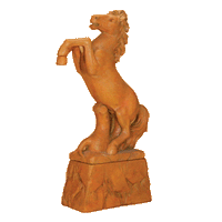 Thumbnail for Horse Cast Stone Outdoor Garden Planter Planter Tuscan 