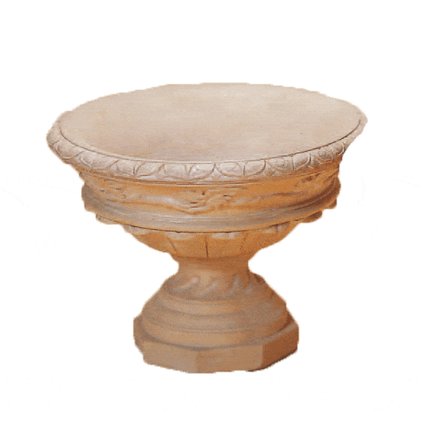 Vineyard Urn Small Cast Stone Outdoor Garden Planter Planter Tuscan 