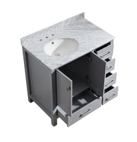Thumbnail for ANZZI Chateau Series V-CHG013-36 Bathroom Vanity Set Vanity ANZZI 