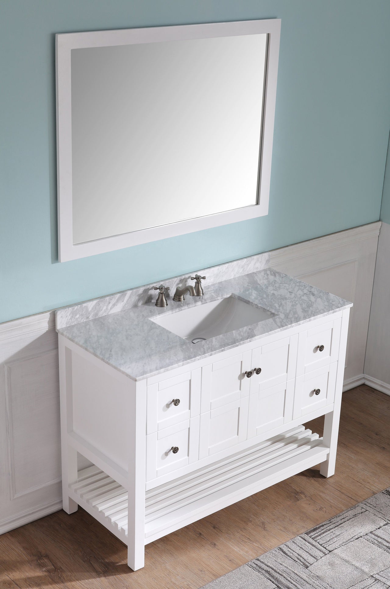 ANZZI Montaigne Series V-MGG011-48 Bathroom Vanity Set Vanity ANZZI 