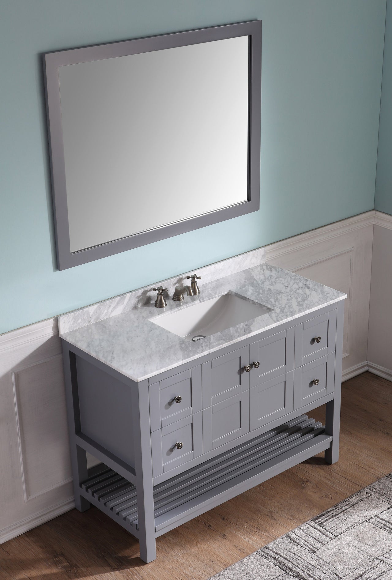ANZZI Montaigne Series V-MGG013-48 Bathroom Vanity Set Vanity ANZZI 