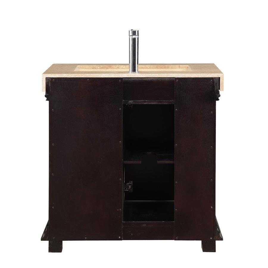 Silkroad 36" Modern Single Sink Bathroom Vanity Vanity Silkroad Exclusive 