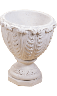 Thumbnail for Villa Elsa Urn Cast Stone Outdoor Garden Planter Planter Tuscan 