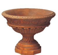Thumbnail for Vineyard Urn Cast Stone Outdoor Garden Planter Planter Tuscan 