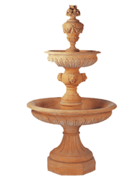 Thumbnail for Windsor Cast Stone Outdoor Garden Fountain Fountain Tuscan 