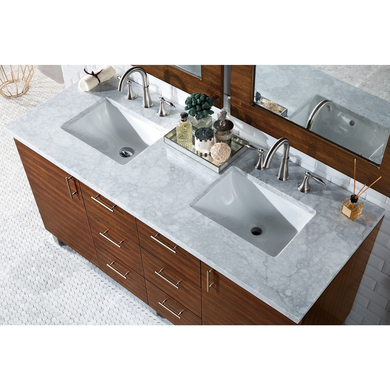 James Martin Metropolitan 60" Double Vanity Vanity James Martin 