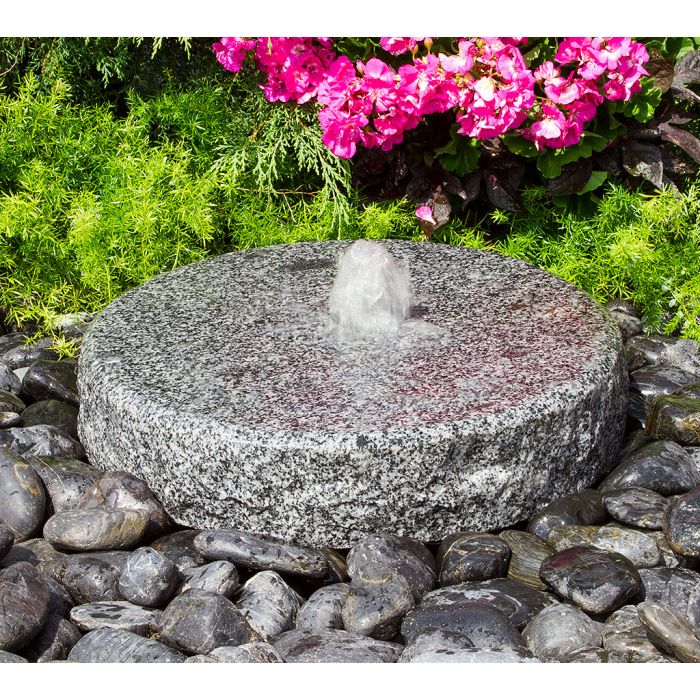 Real Stone Fountains ABMGF40K Natural Round Fountain Fountain Blue Thumb 