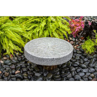 Thumbnail for Real Stone Fountains ABMS18A Mill Stone Fountain Kit - 18″ Angled Style Fountain Blue Thumb 