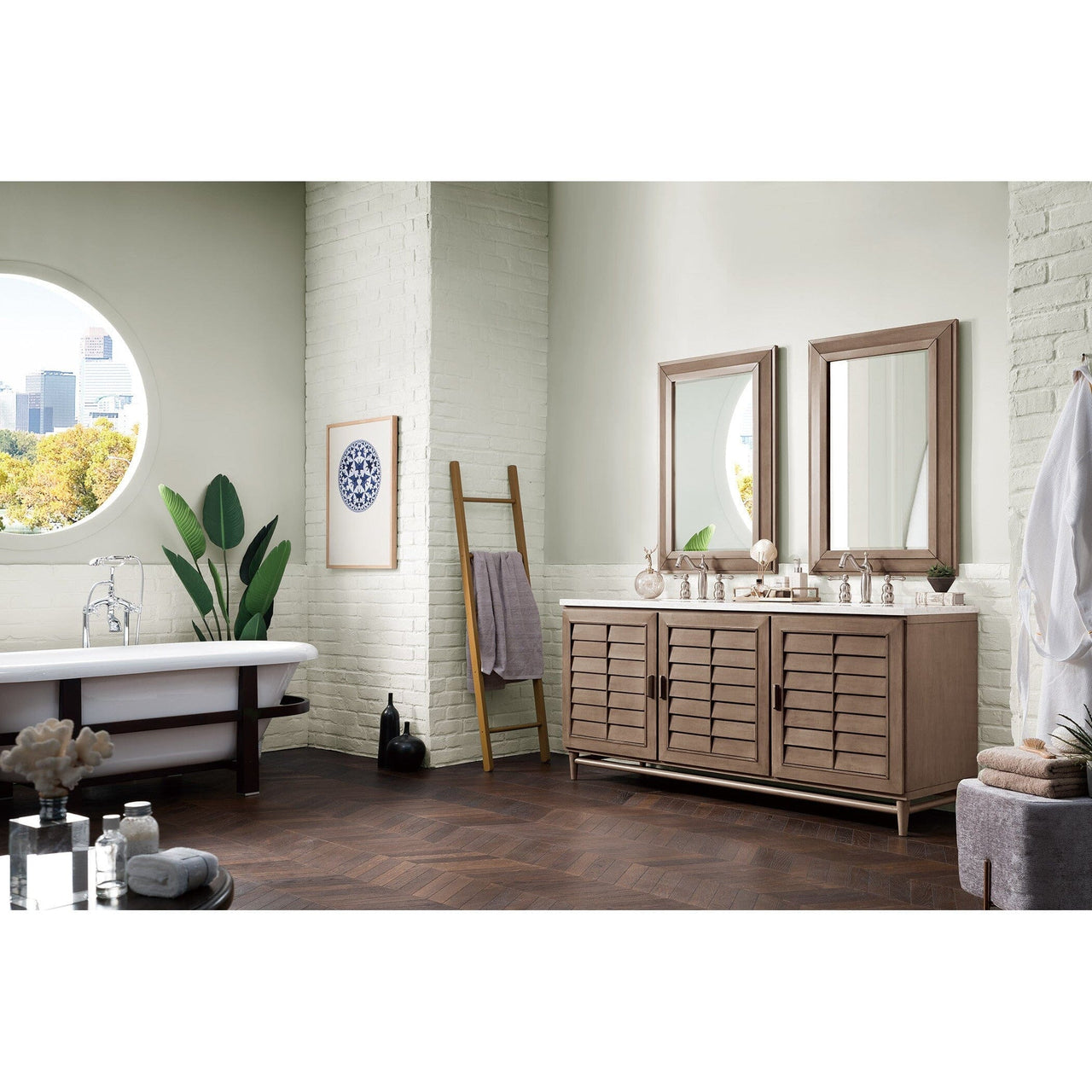 James Martin Portland 72" Double Vanity Vanity James Martin 