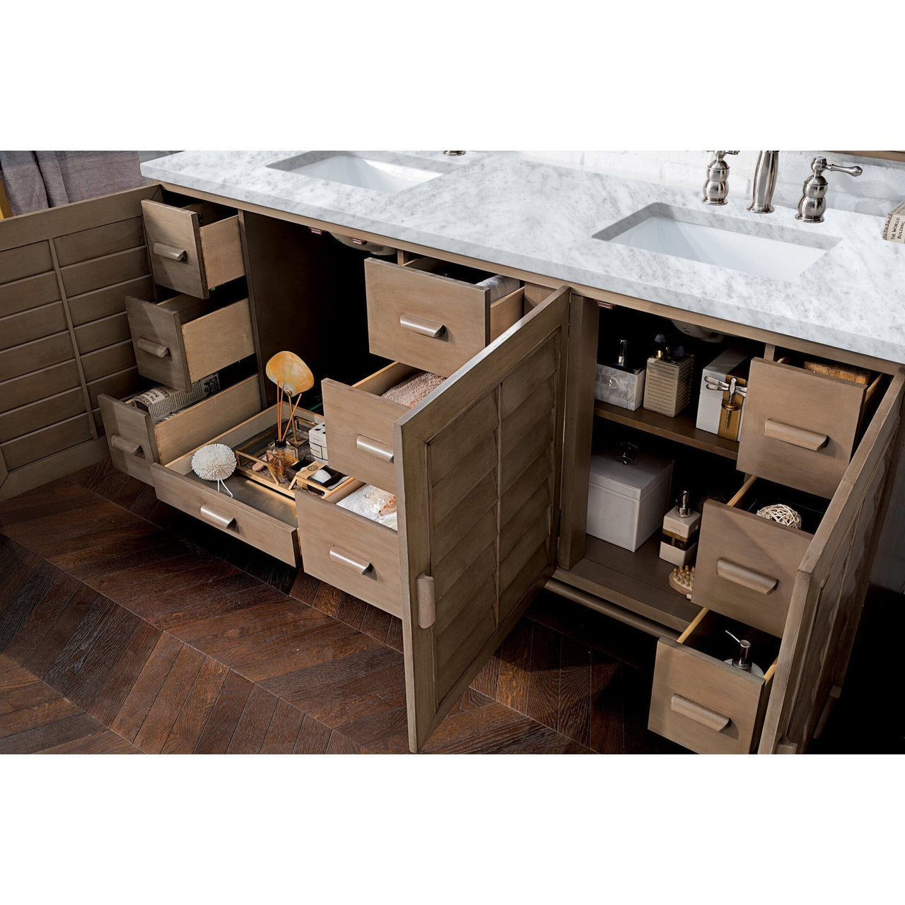 James Martin Portland 72" Double Vanity Vanity James Martin 
