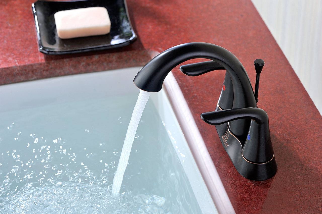 ANZZI Cadenza Series L-AZ003ORB Bathroom Faucet Bathroom Faucet ANZZI 