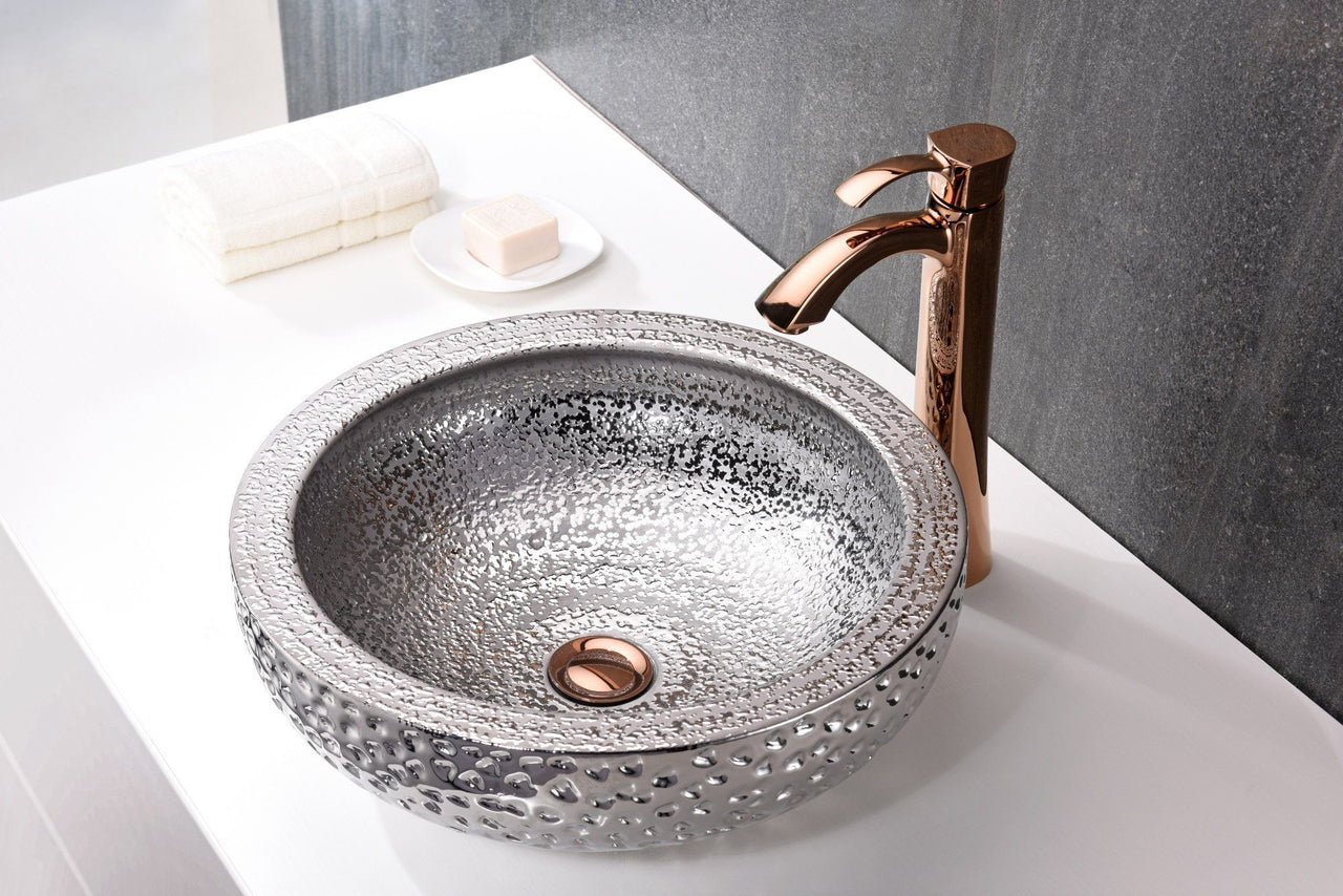 ANZZI Regalia Series LS-AZ180 Vessel Sink - Glass Bathroom Sink ANZZI 
