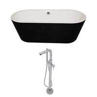 Thumbnail for ANZZI Dualita FT013-0026 Bathtub Bathtub ANZZI 