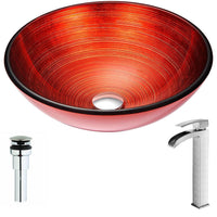 Thumbnail for ANZZI Echo Series LSAZ057-097 Bathroom Sink Bathroom Sink ANZZI 