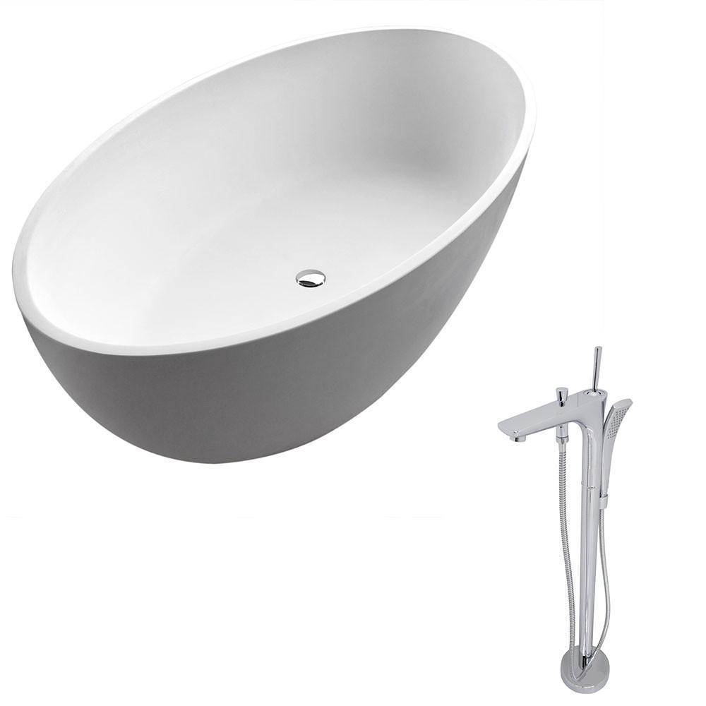 ANZZI Cestino FT510-0029 FreeStanding Bathtub FreeStanding Bathtub ANZZI 