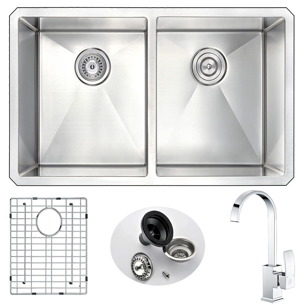 ANZZI VANGUARD Series K32192A-035 Kitchen Sink Kitchen Sink ANZZI 