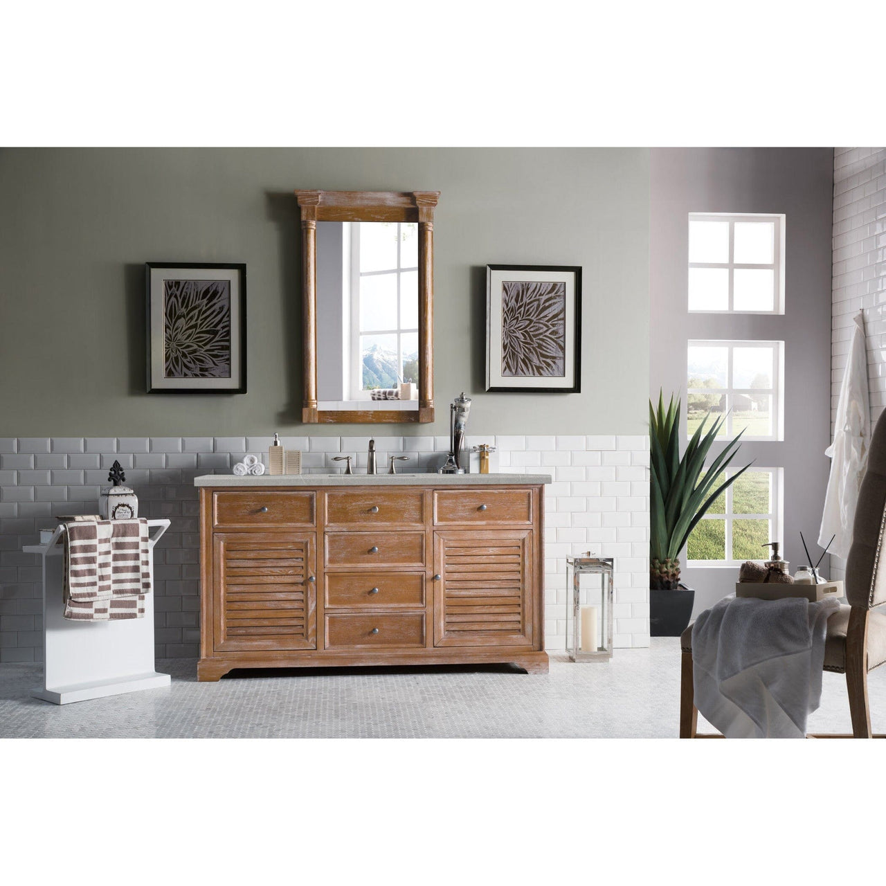 James Martin Savannah 60" Single Vanity Vanity James Martin 