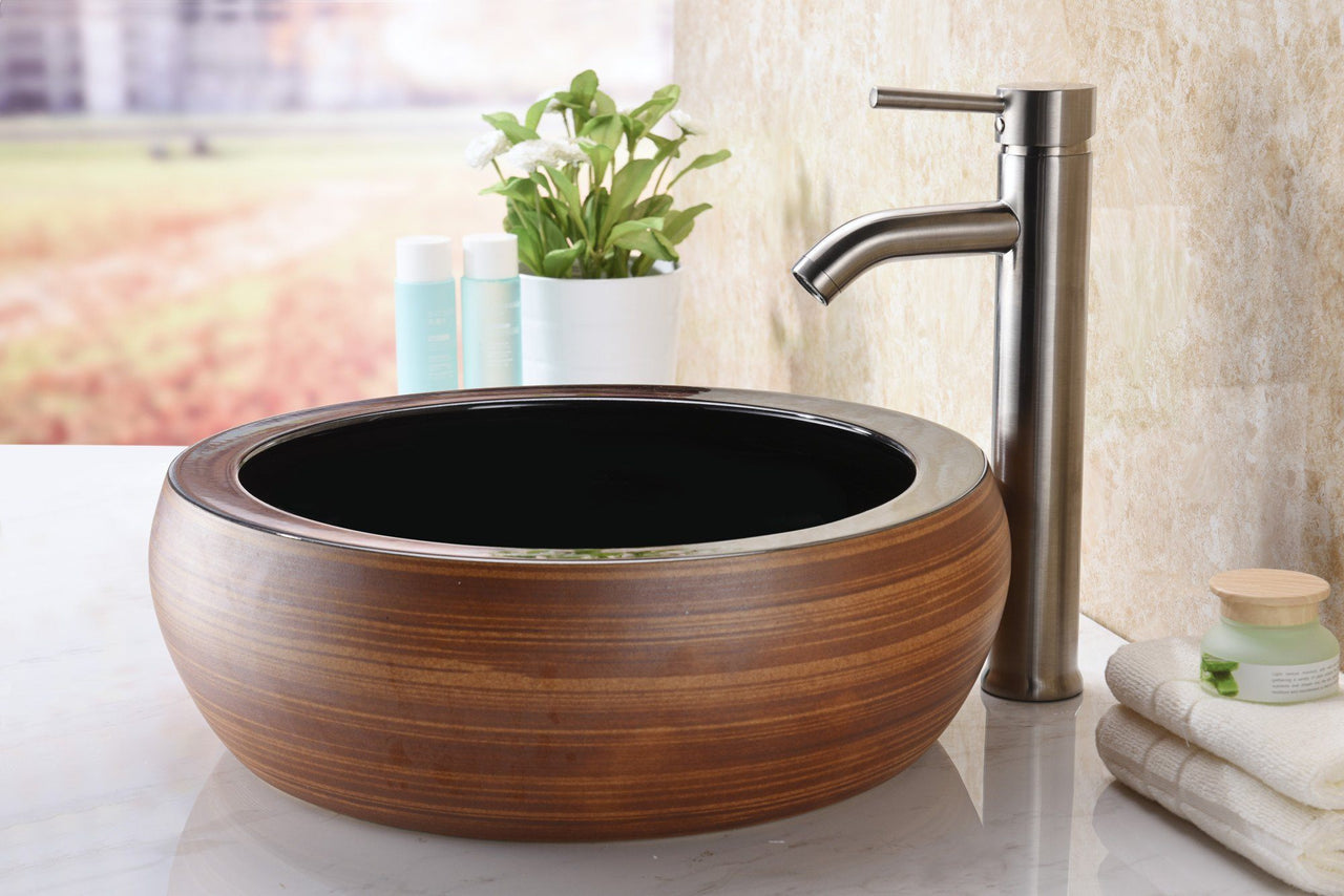 ANZZI Regalia Series LS-AZ190 Vessel Sink - Glass Bathroom Sink ANZZI 