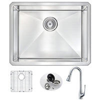 Thumbnail for ANZZI VANGUARD Series KAZ2318-041 Kitchen Sink Kitchen Sink ANZZI 