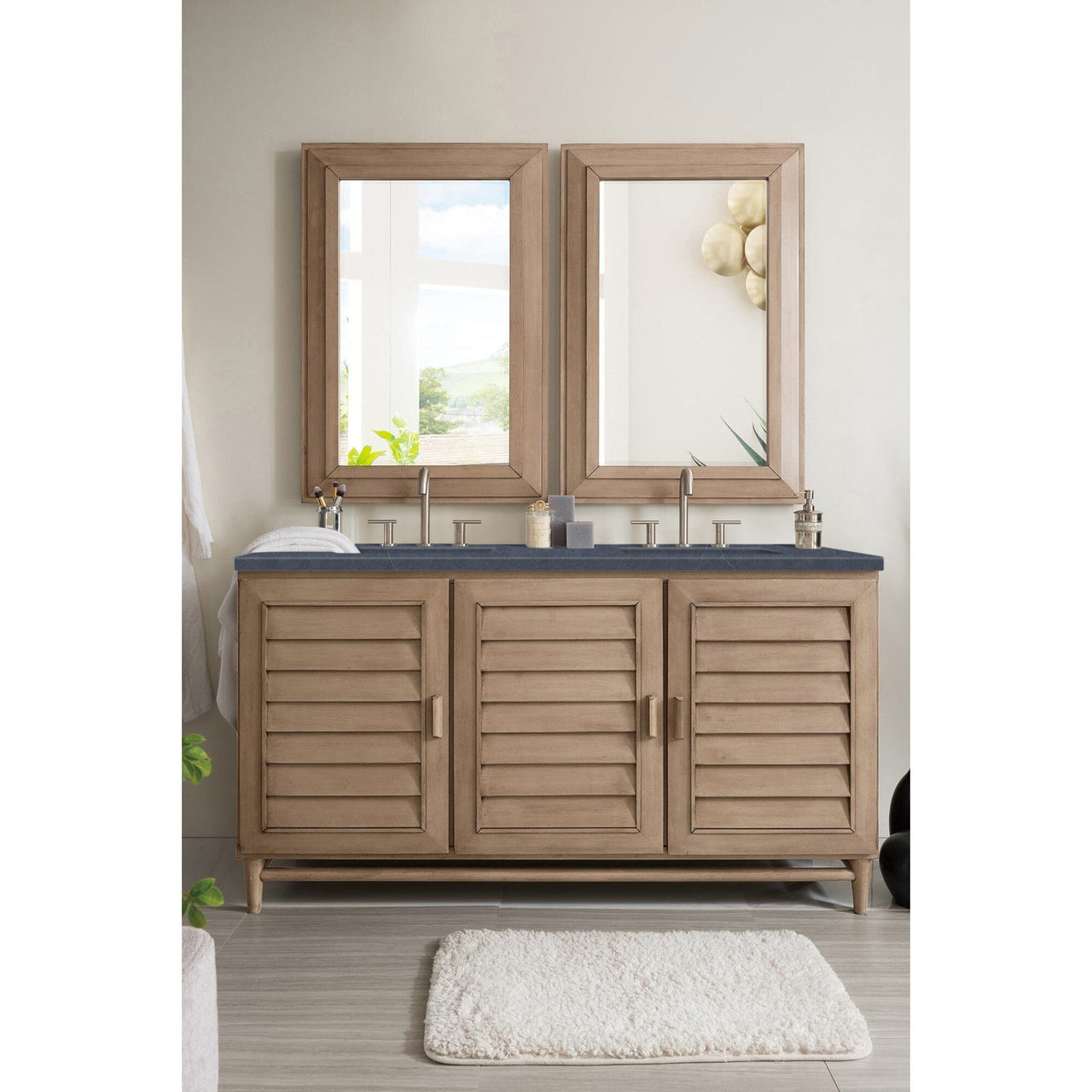 James Martin Portland 60" Double Vanity Vanity James Martin 
