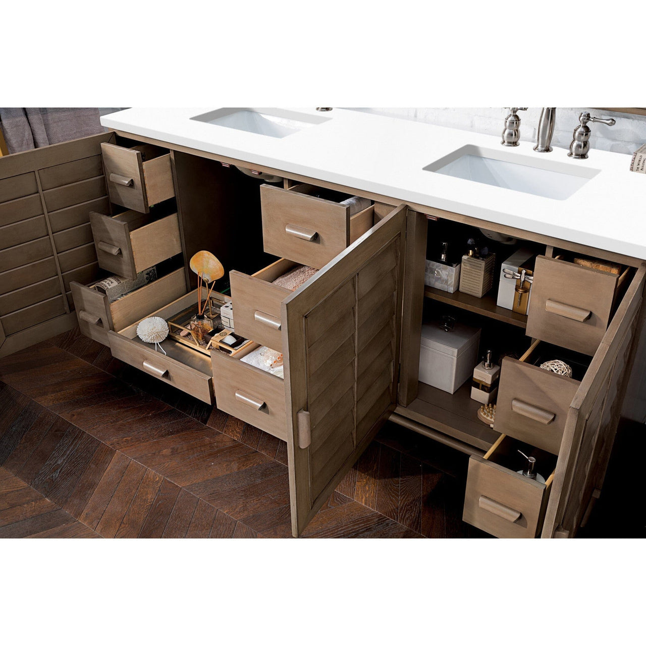 James Martin Portland 72" Double Vanity Vanity James Martin 