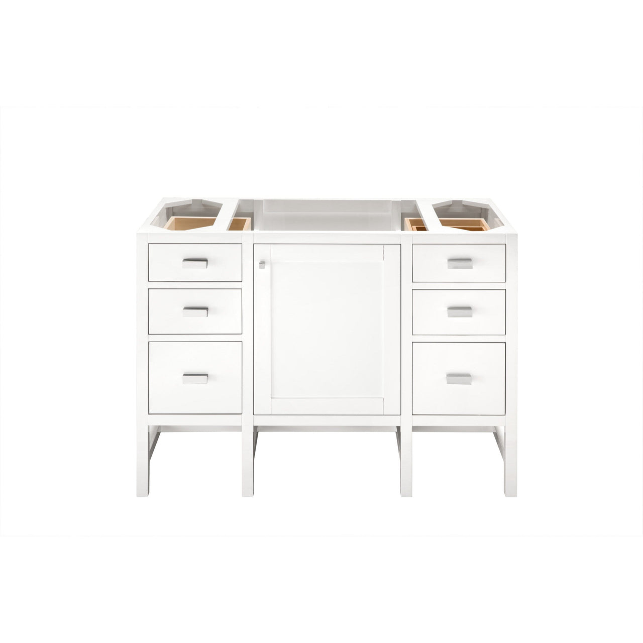 James Martin Addison 48" Single Vanity Vanity James Martin Glossy White Cabinet Only 