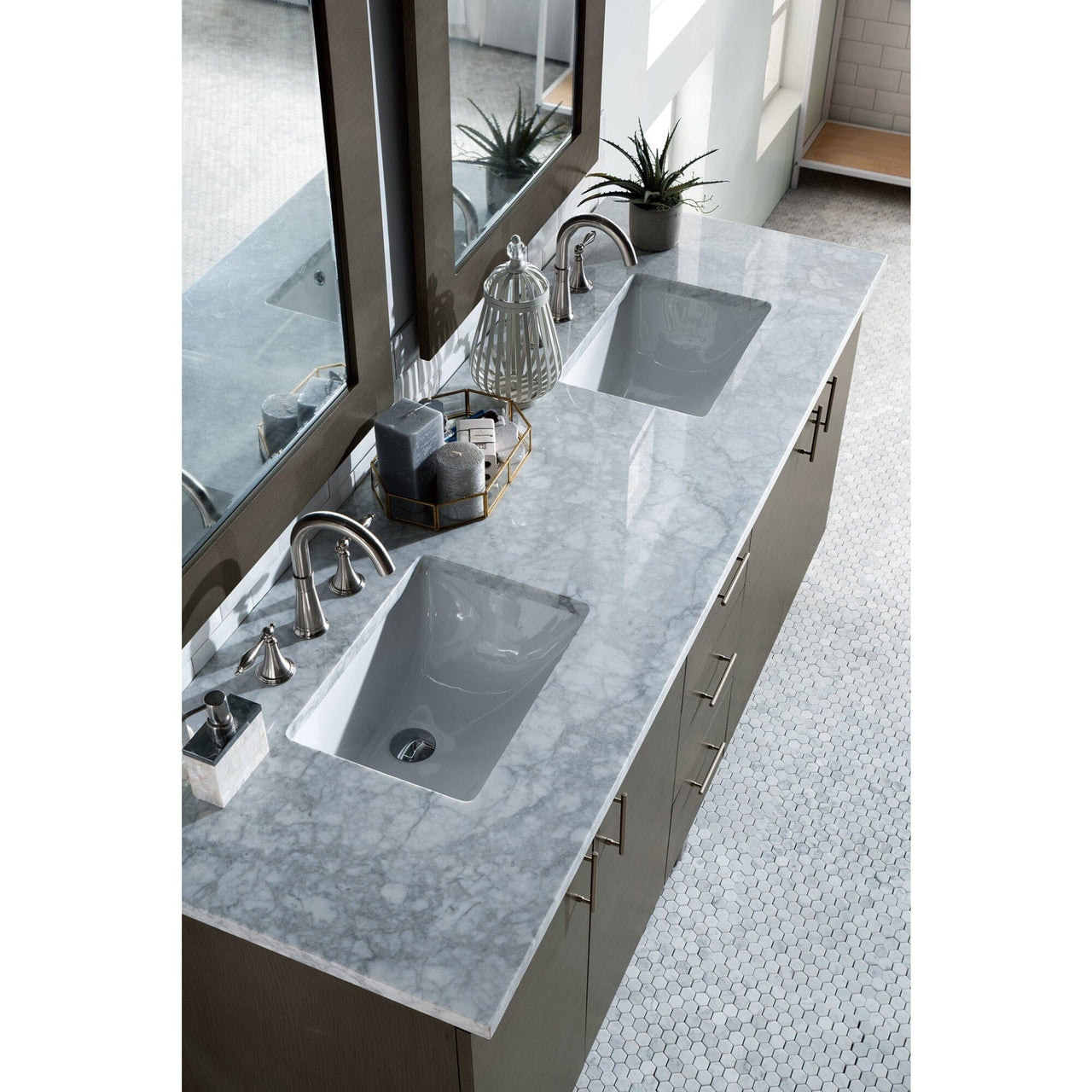 James Martin Metropolitan 72" Double Vanity Vanity James Martin 