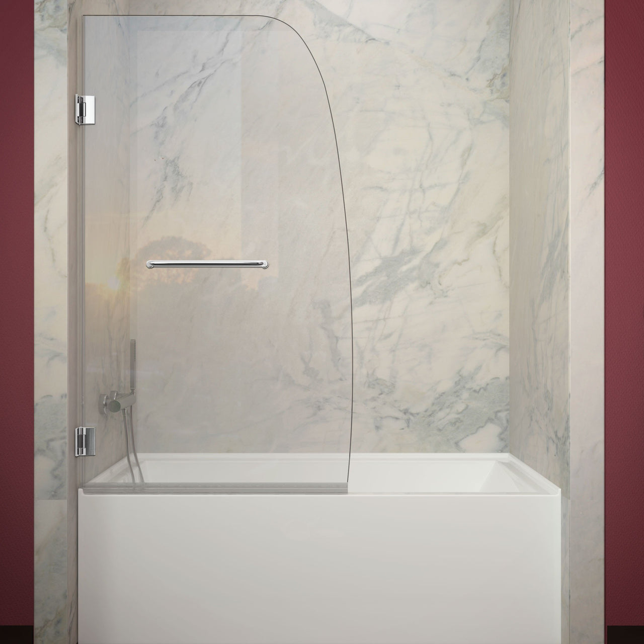 ANZZI GRAND Series SD-AZ10-01CH Shower Doors Shower Doors ANZZI 