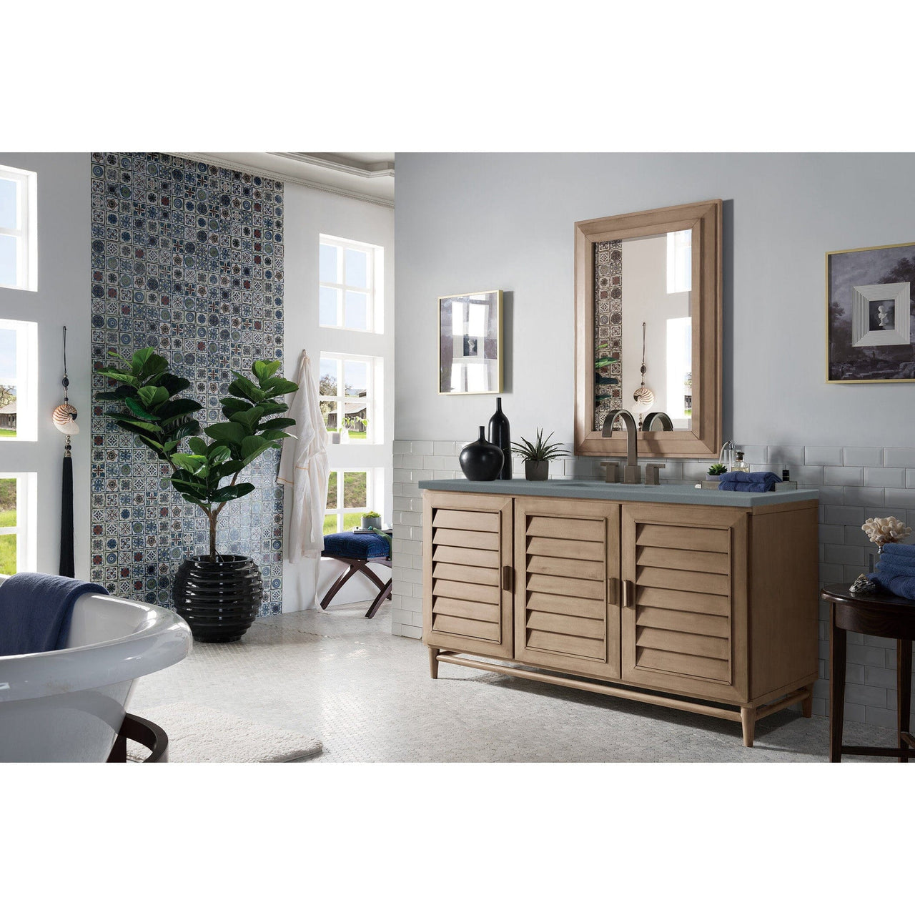 James Martin Portland 60" Single Vanity Vanity James Martin 