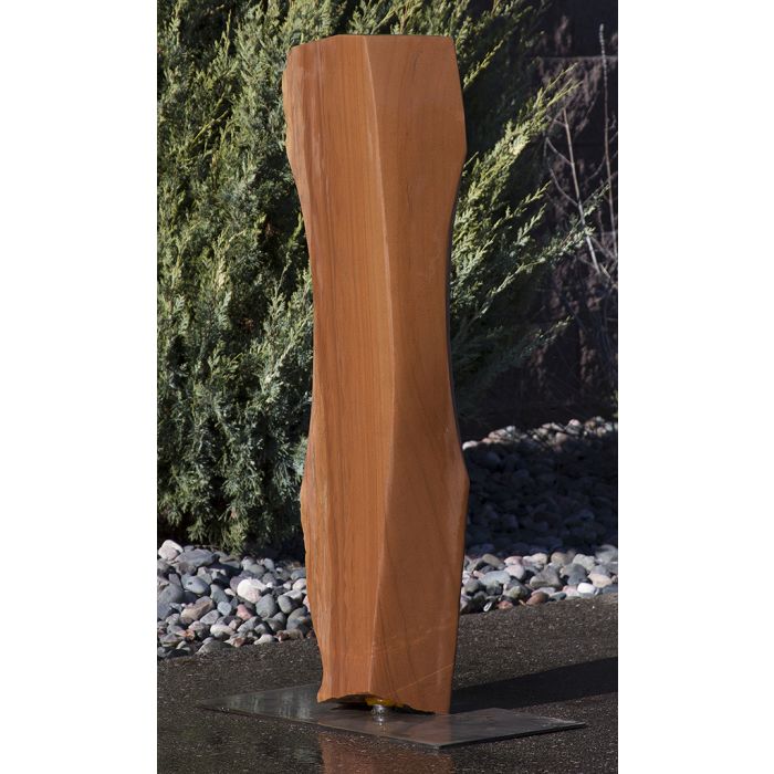 Real Stone Fountains BTTBK027 Sandstone Artisan Rock Fountain Fountain Blue Thumb 