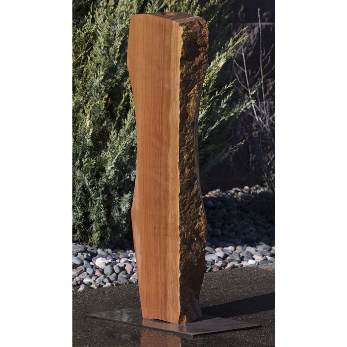 Real Stone Fountains BTTBK027 Sandstone Artisan Rock Fountain Fountain Blue Thumb 