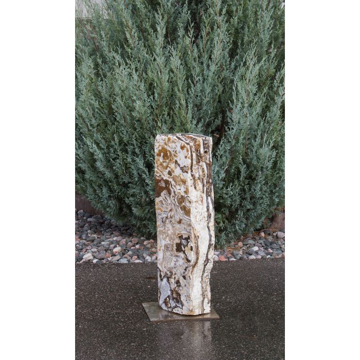Real Stone Fountains BTTBK045 Desert Onyx Artisan Rock Fountain Fountain Blue Thumb 