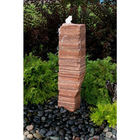 Thumbnail for Real Stone Fountains BTTBK046 Salt River Sandstone Artisan Rock Fountain Fountain Blue Thumb 