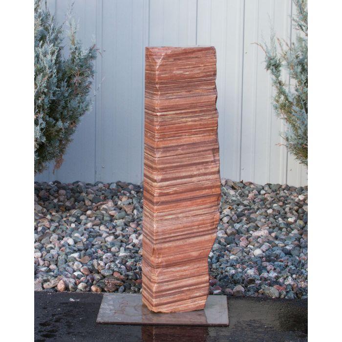 Real Stone Fountains BTTBK046 Salt River Sandstone Artisan Rock Fountain Fountain Blue Thumb 