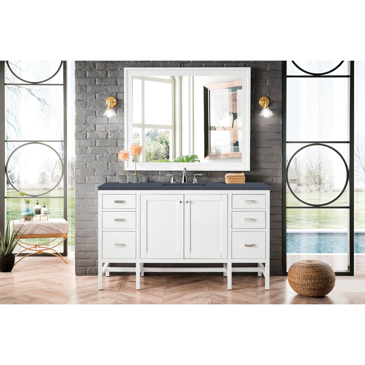 James Martin Addison 60" Single Vanity Vanity James Martin 