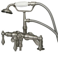 Thumbnail for Kingston Brass Vintage Deck Mount Clawfoot Tub Filler with Hand Shower Clawfoot Tub Filler Kingston Brass 