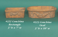 Thumbnail for Conchina Cast Stone Outdoor Garden Planter Planter Tuscan 