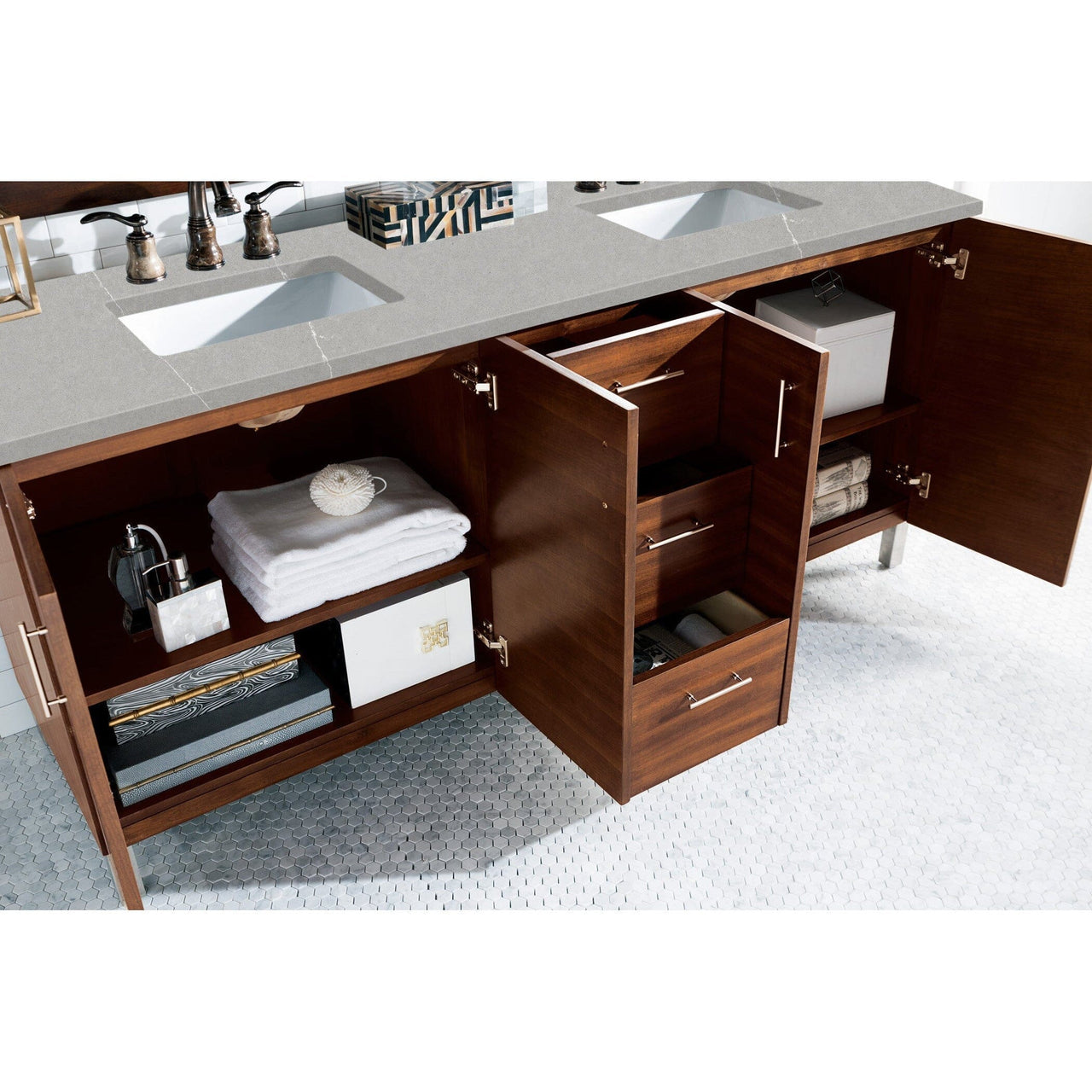 James Martin Metropolitan 72" Double Vanity Vanity James Martin 