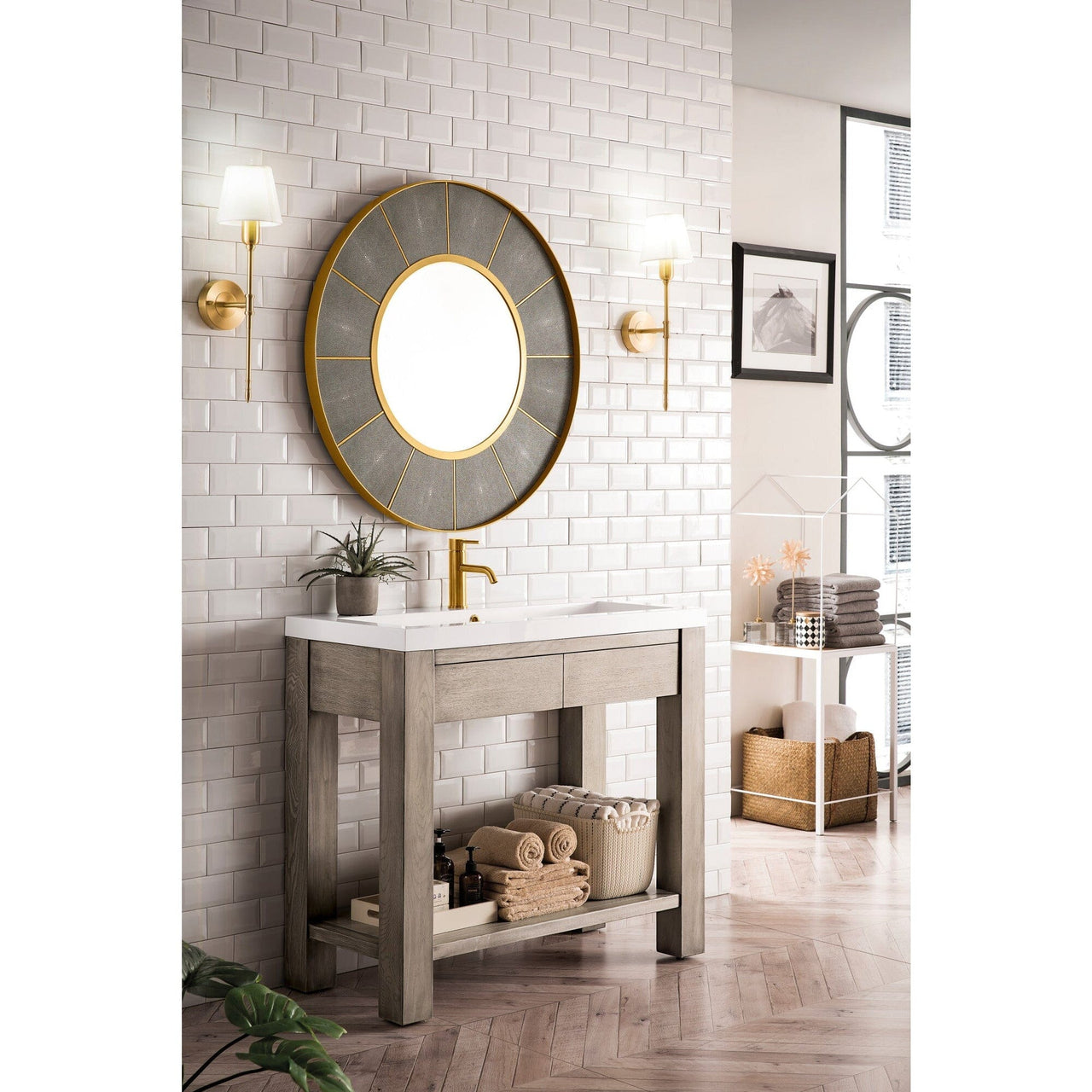 James Martin Brooklyn 39.5" Wooden Sink Console Console James Martin 