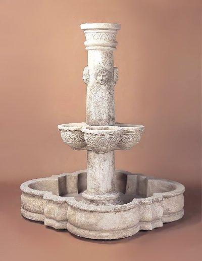 Stagioni Cast Stone Outdoor Garden Fountain Fountain Tuscan 