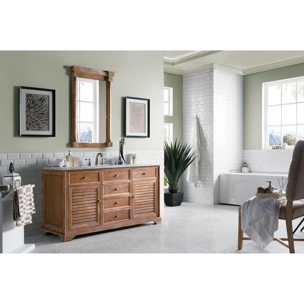 James Martin Savannah 60" Single Vanity Vanity James Martin 